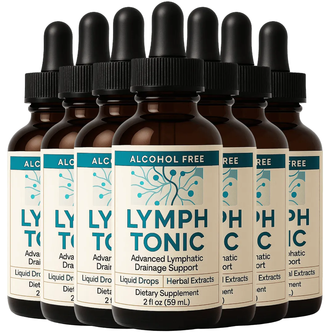 Lymph Tonic dropper bottles